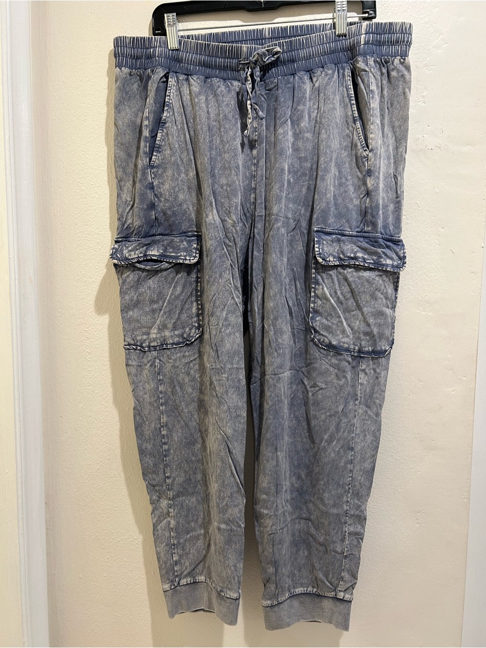 Torrid Washed Blue  Women’s Elastic Waist Joggers